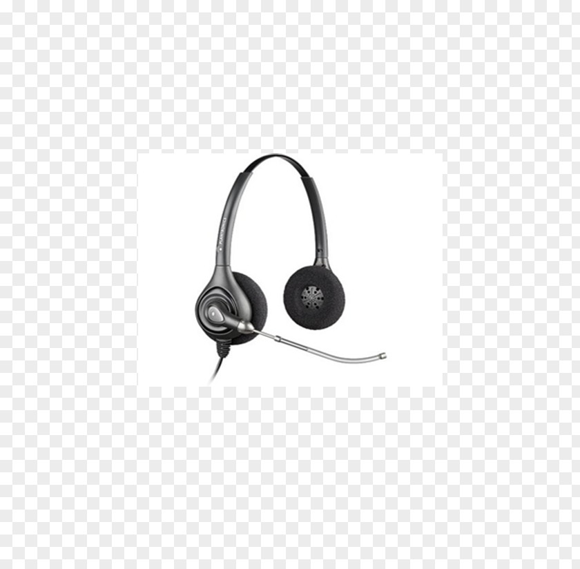 Phone Headset Headphones Plantronics Blackwire SupraPlus Wideband HW261 PNG