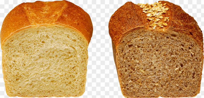 Bread White Toast Brown Food PNG