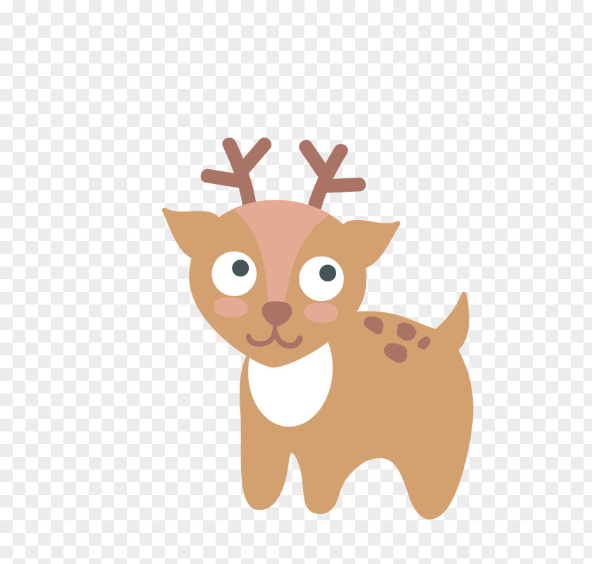 Brown Deer Red PNG