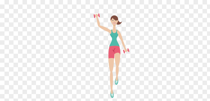 Fitness Girls Shoulder Hand Wallpaper PNG