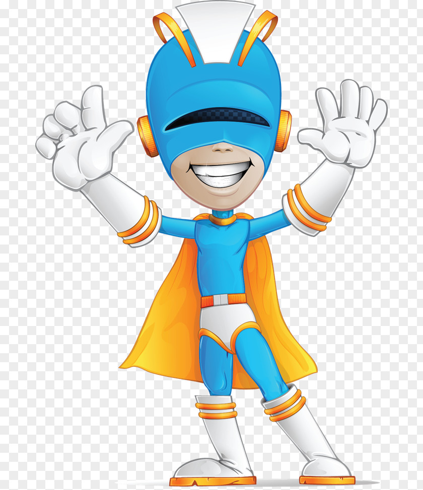 Vector Hero Superhero Cartoon Drawing PNG