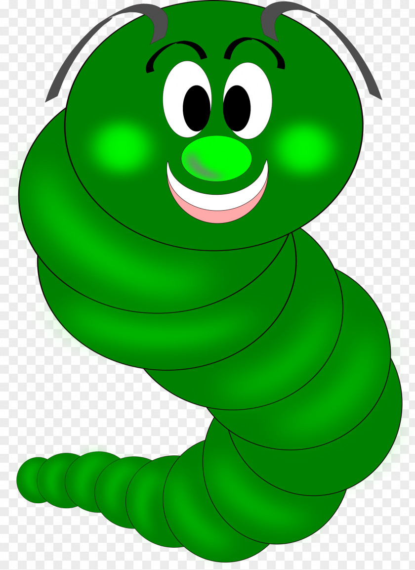 Cartoon Caterpillar Clip Art PNG