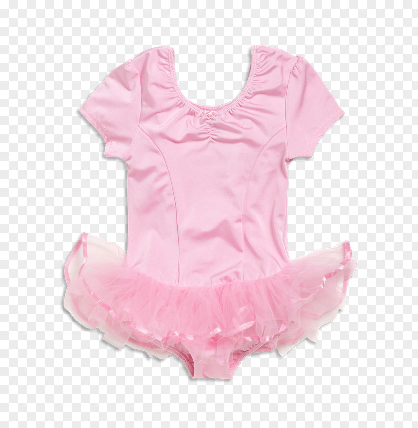 Childrens Height Sleeve Tulle Pink Ballerinaklänning Ruffle PNG