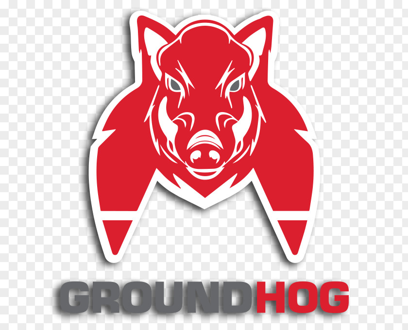 Hog Logo Snout Brand Font PNG