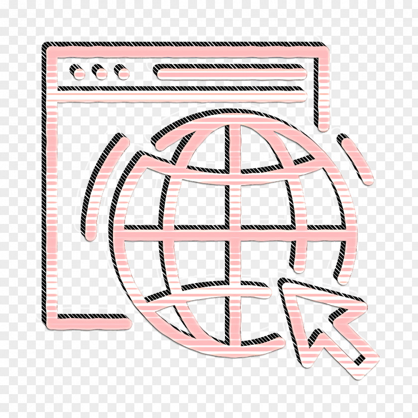 Internet Icon Global Seo And Web PNG