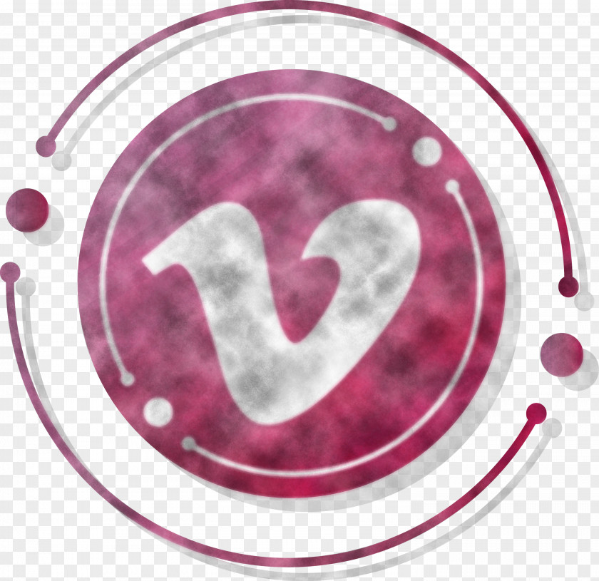 Vimeo Icon V Letter Logo PNG