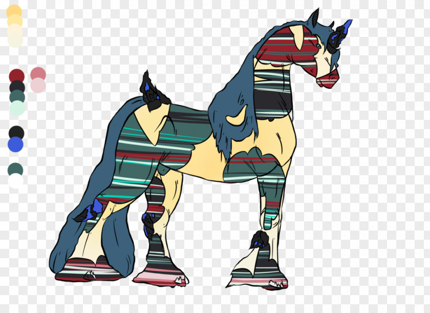 Canter And Gallop Horse Cartoon Pack Animal Character PNG