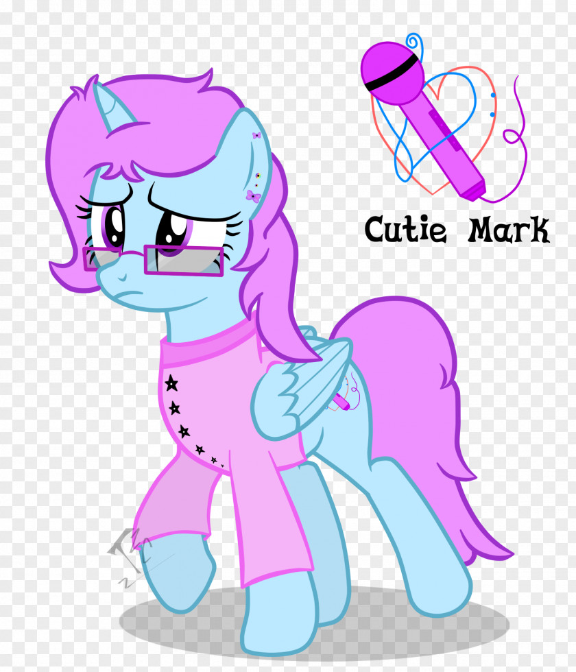 Cifras The Cutie Re-Mark Pt. 1 Purple Horse Clip Art PNG