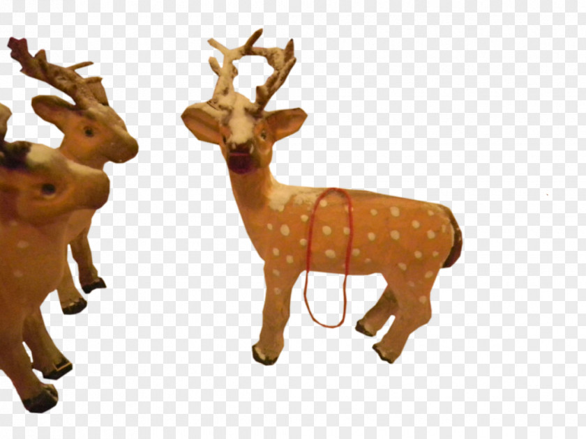 Reindeer Antler Figurine Terrestrial Animal PNG
