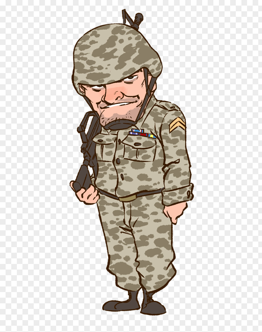 Soldier Military Camouflage Infantry Clip Art PNG