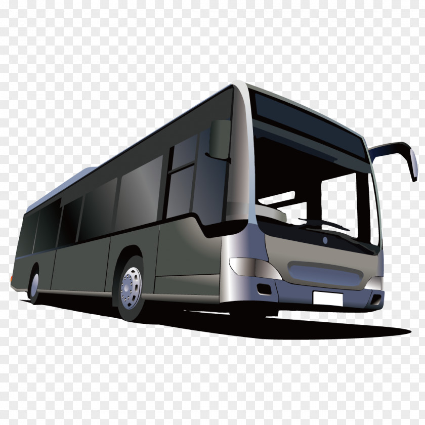Vector Black Bus Tram Car Mode Of Transport PNG