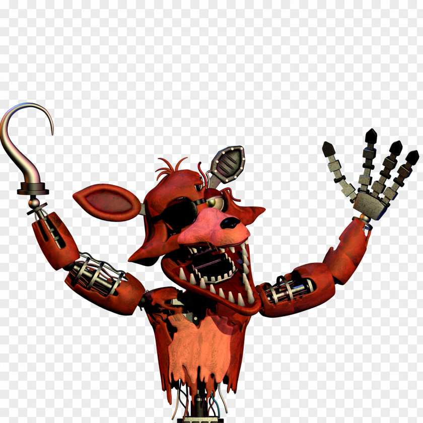 Withered Five Nights At Freddy's 2 3 Rendering PNG