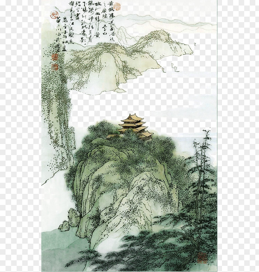 Yellow Crane Tower U70dfu82b1u4e09u6708 Three Hundred Tang Poems Dynasty Poetry PNG