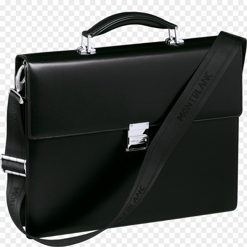 Bag Meisterstück Montblanc Briefcase Leather PNG