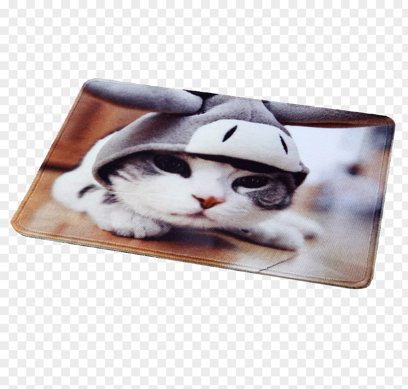 Cute Cat Table Mats Computer Mouse Mousepad Keyboard Natural Rubber PNG