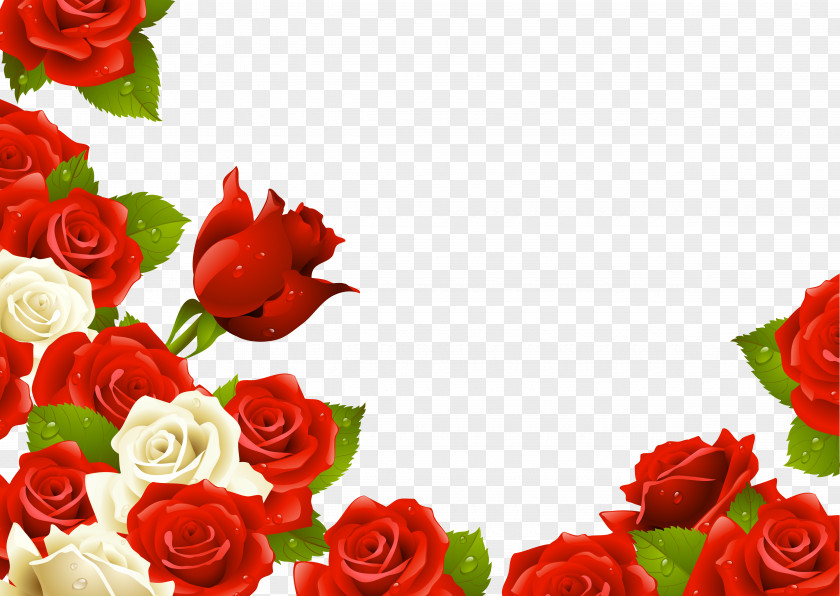 Flower Bouquet Rose Illustration PNG