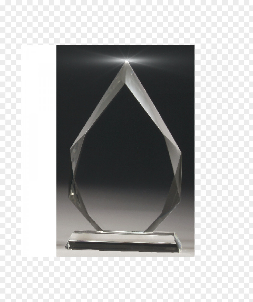 Glass Trophy Crystal Rectangle PNG