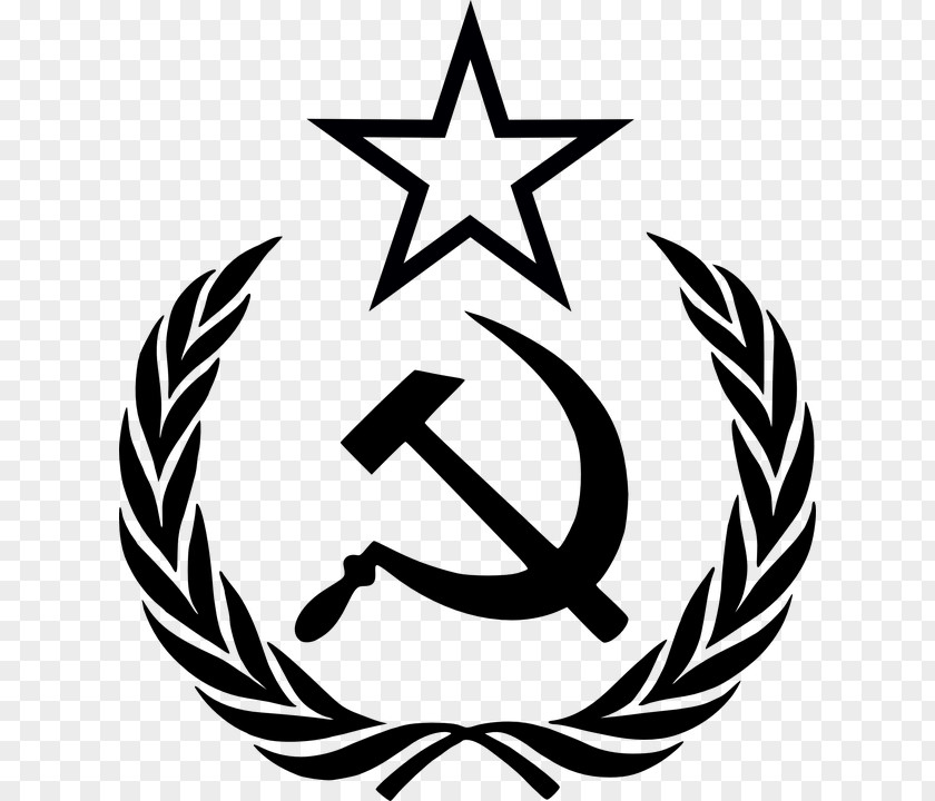 Hammer And Sickle Stick Soviet Union Clip Art Wreath PNG