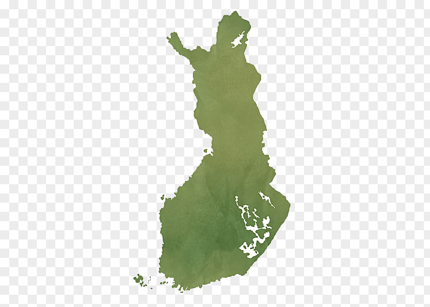 Ink Green Map Texture Finland Vector Illustration PNG