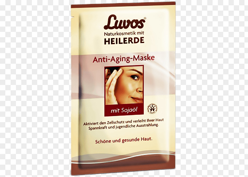 Mask Luvos Medicinal Clay Cosmetics Anti-aging Cream PNG
