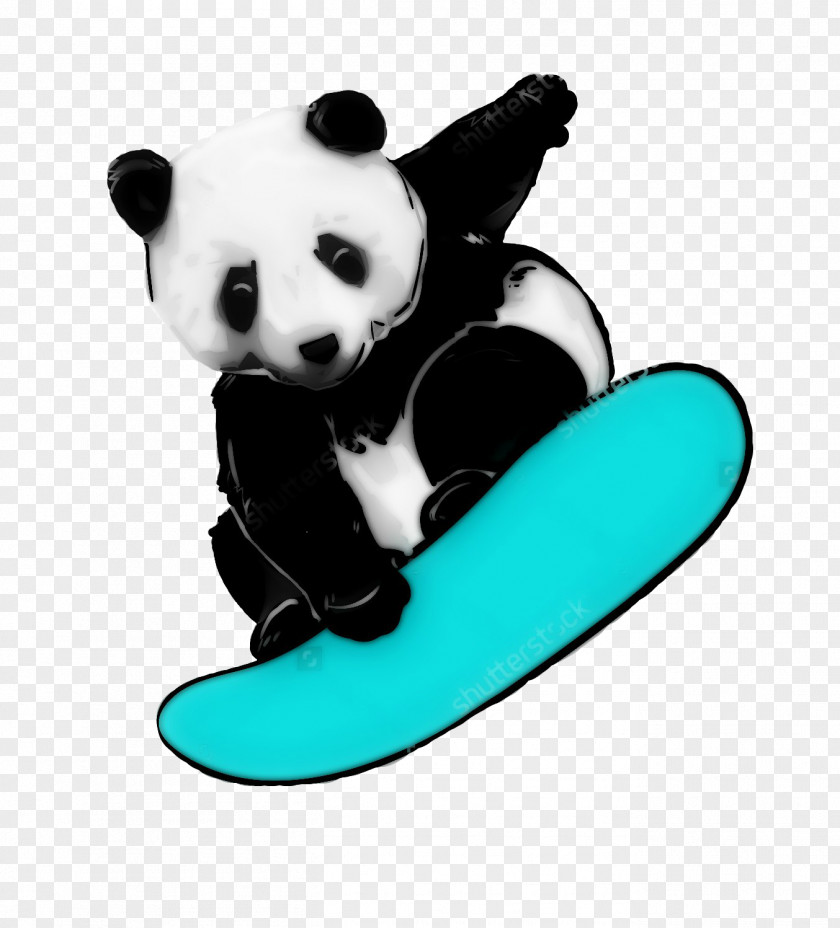 Panda Bear Giant Carnivora Animal Shoe PNG