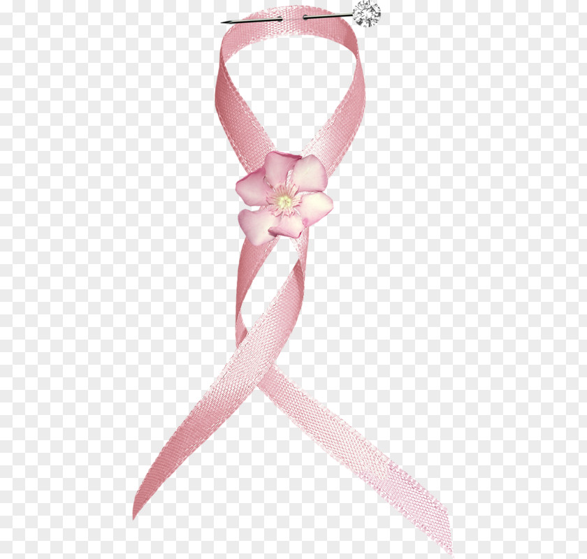 Pink Ribbon Red PNG