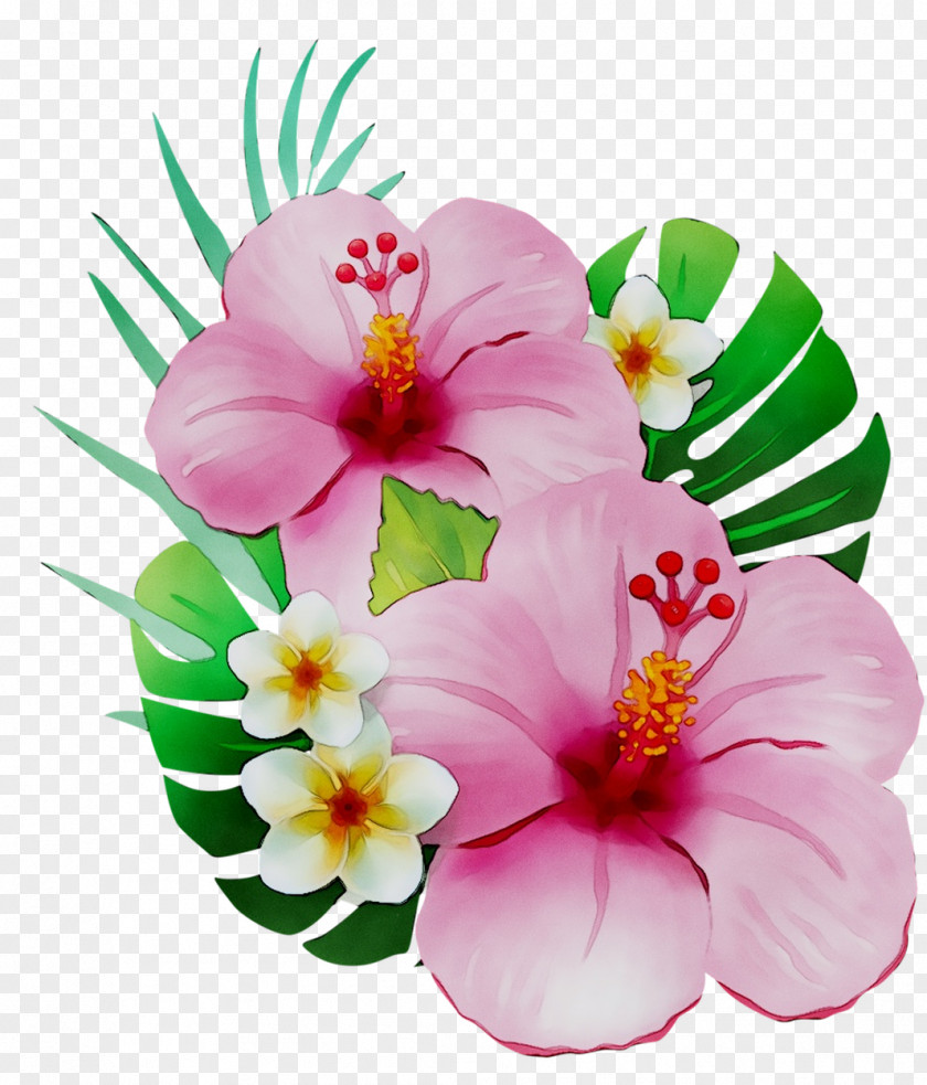 Sticker Rosemallows Flower Floral Design Petal PNG