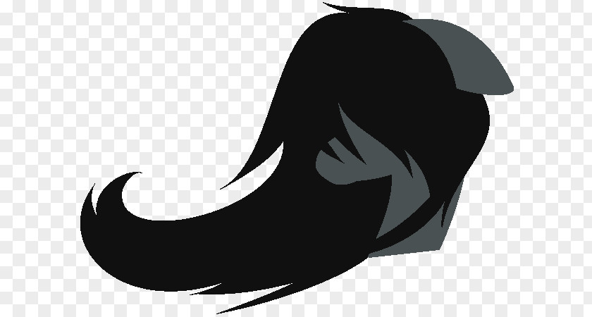 Closed Eyes Black Mammal Silhouette Clip Art PNG