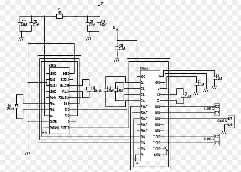 Design Schematic Laser Technical Drawing Electrical Network PNG