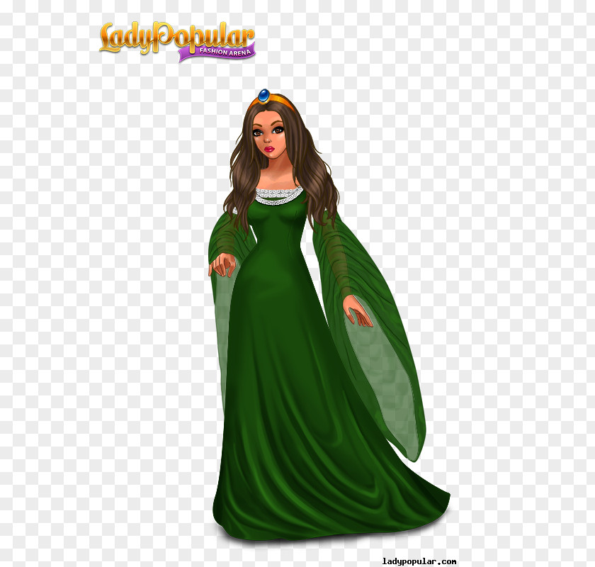 Lady Popular Fashion Dress-up Superhero PNG