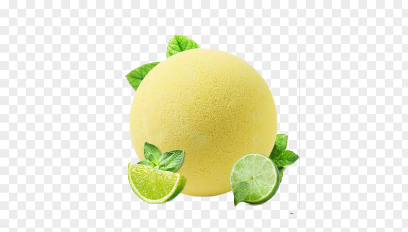 Lemon Bath Bomb Lime Bathing PNG