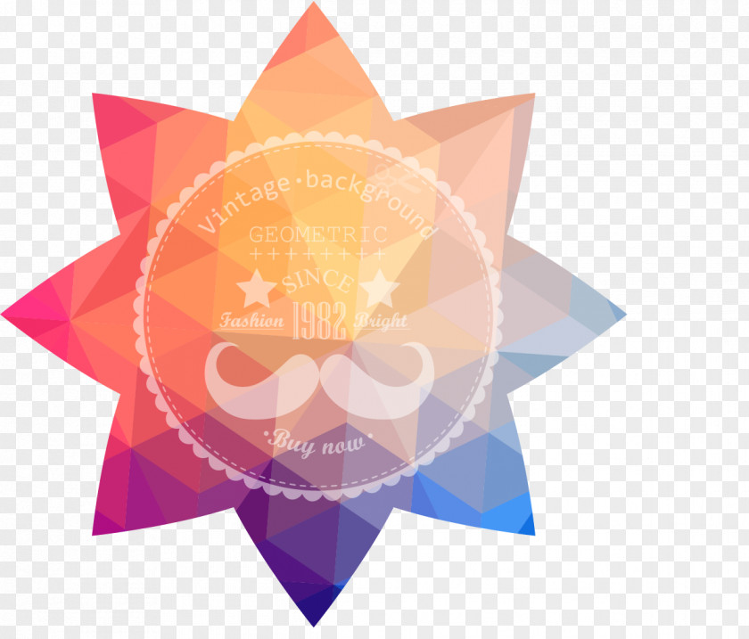 Star Geometry Circle PNG