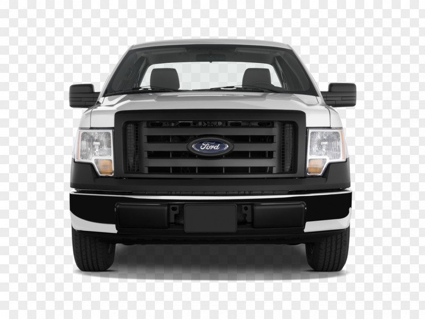 BED FRONT VIEW 2012 Ford F-150 Car Grille Van PNG