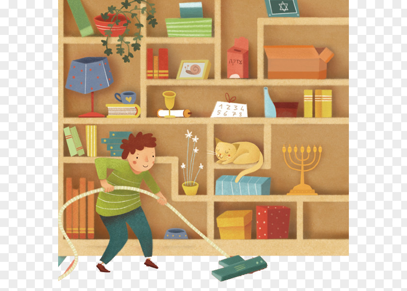 Clean Up The House A Child At Home Designer Illustration PNG