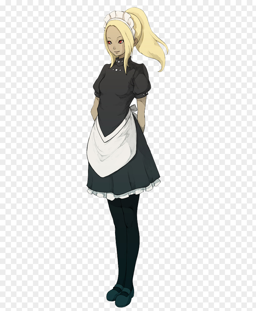 Gravity Rush 2 Kat Maid Art PNG