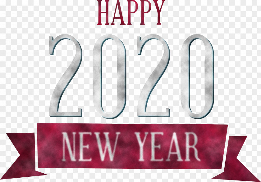 Happy New Year 2020 PNG