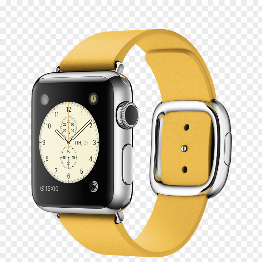 Marigold Apple Watch Series 2 1 Smartwatch PNG