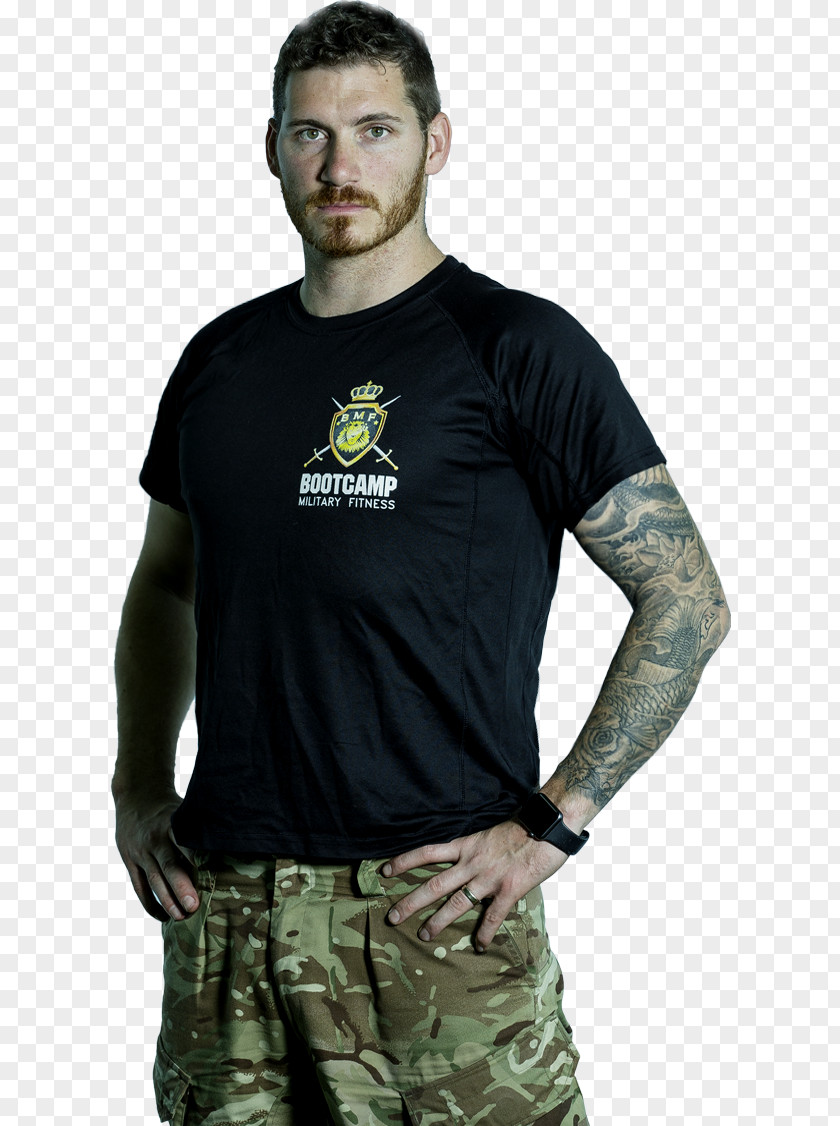 Military Camp T-shirt Uniform Sleeve Neck PNG