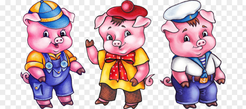 Pig Domestic Goldilocks And The Three Bears Little Pigs PNG