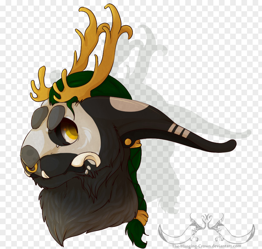 Reindeer Cartoon Legendary Creature Jeffrey Horn PNG