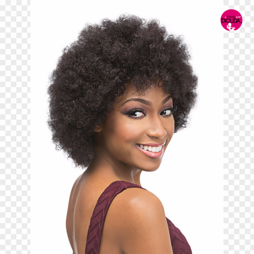 Afro Lace Wig Artificial Hair Integrations Fashion PNG