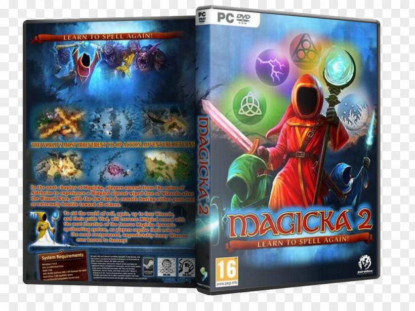 Magicka 2 PC Game Video PNG