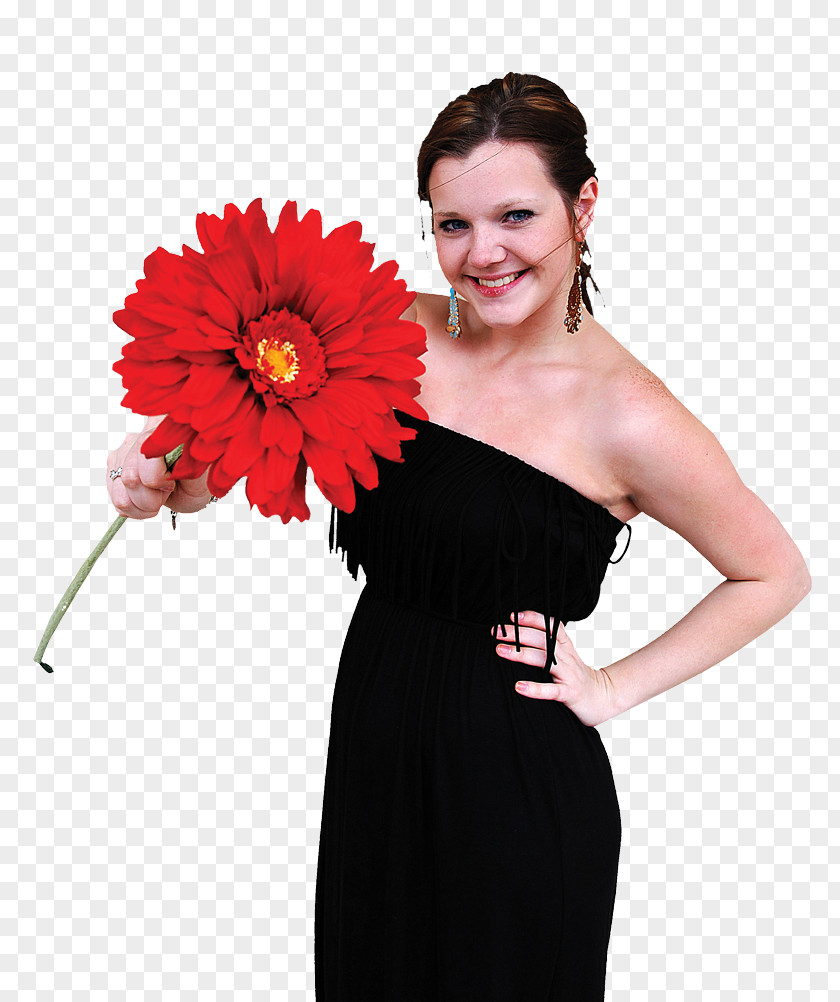 Feminine Goods Floral Design Cut Flowers Cocktail Dress Flower Bouquet PNG