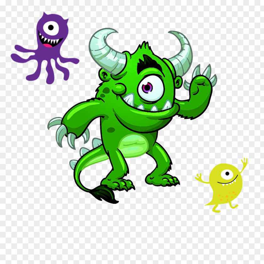 Green Monster Computer File PNG
