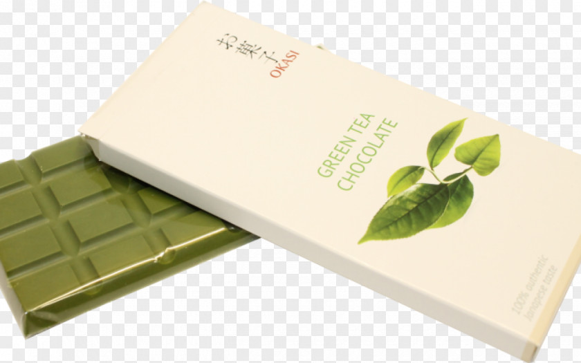 Green Tea Matcha Éclair Chocolate Bar PNG