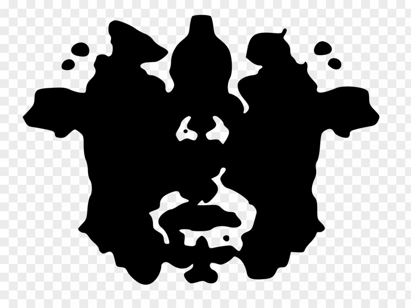 Ink Rorschach Test Blot Projective Psychology Personality PNG