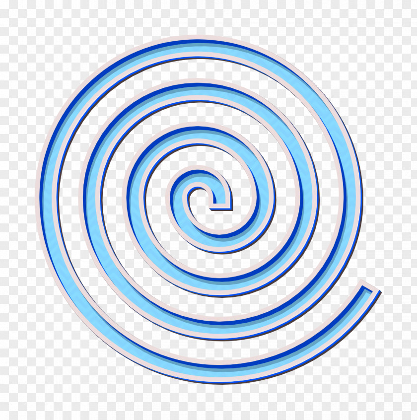 Spiral Icon Design PNG