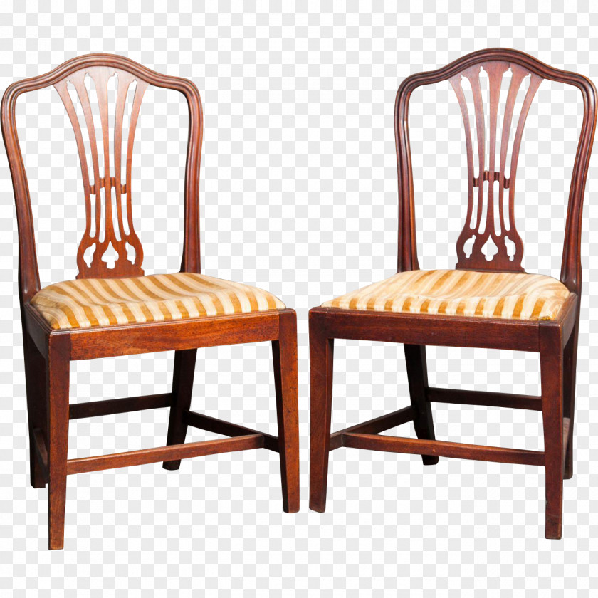 Walnut Furniture Chair Wood Armrest PNG