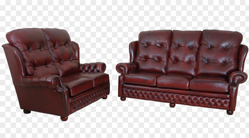 Chair Loveseat Club Recliner Leather PNG