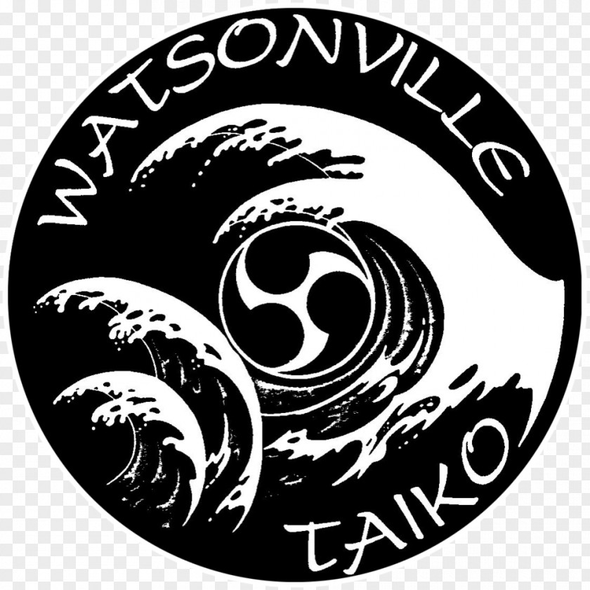 Watsonville Cabrillo College Primordial Winds Taiko Logo PNG